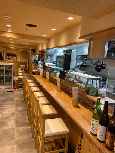 天ぷら・割鮮酒処 へそ京都店  店内の画像