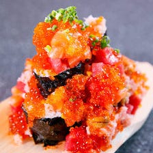 赤字覚悟の能味のこぼれ寿司