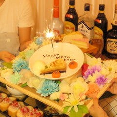 誕生日やサプライズに メッセージケーキ付 サプライズコース 生ハム食べ放題付き 1000円で飲み放題okの詳細 隠れ家 個室 Diyカフェ 梅田中崎町店 茶屋町 中崎町 イタリアン イタリア料理 ぐるなび