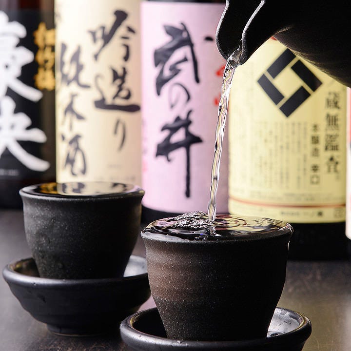 日本酒が24種類と豊富な品揃え！！