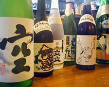 70種類を越える豊富な日本酒！