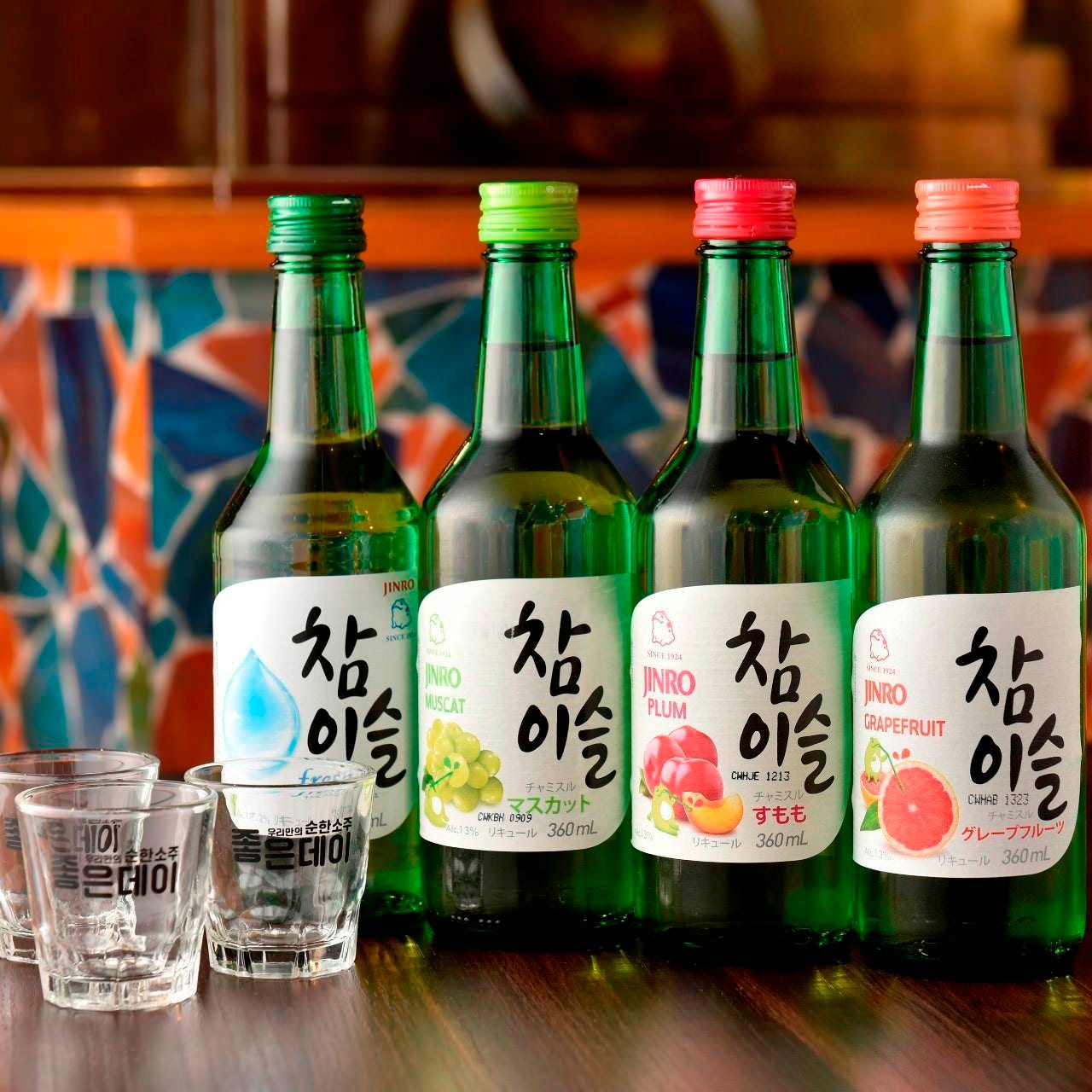 本場の料理を引き立てる韓国酒が多彩