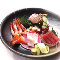 お造り五点盛り合わせ