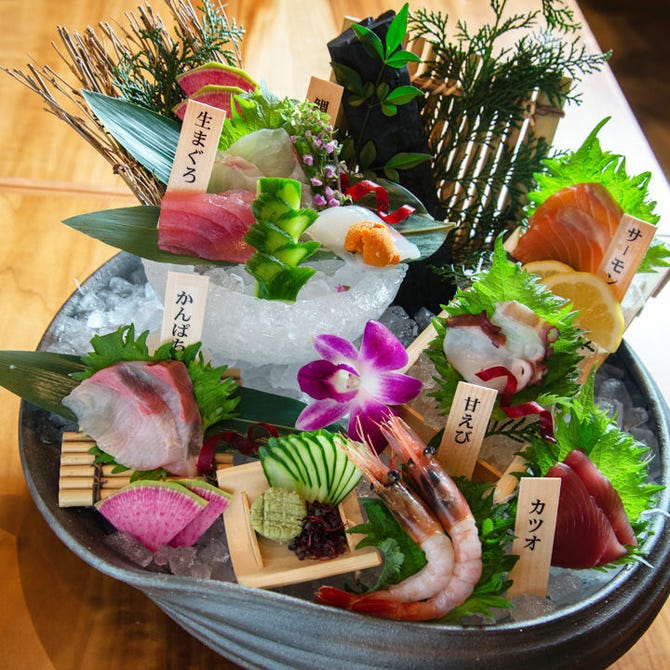 旨い魚と旨い酒 海老の世界 天満 天神橋筋 居酒屋 ぐるなび