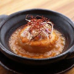 海老出しおでん  大根のうに味噌雲海ソース