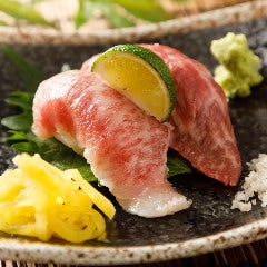 肉寿司横丁 まるよし 川崎駅前店 メニュー まるよしの一品 ぐるなび