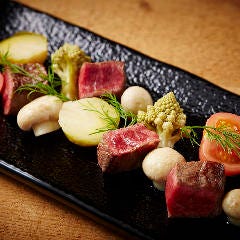 米沢牛のたたき山椒醤油