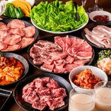 お肉を楽しむ宴会に◎焼肉コースは2,000円より各種ラインナップ