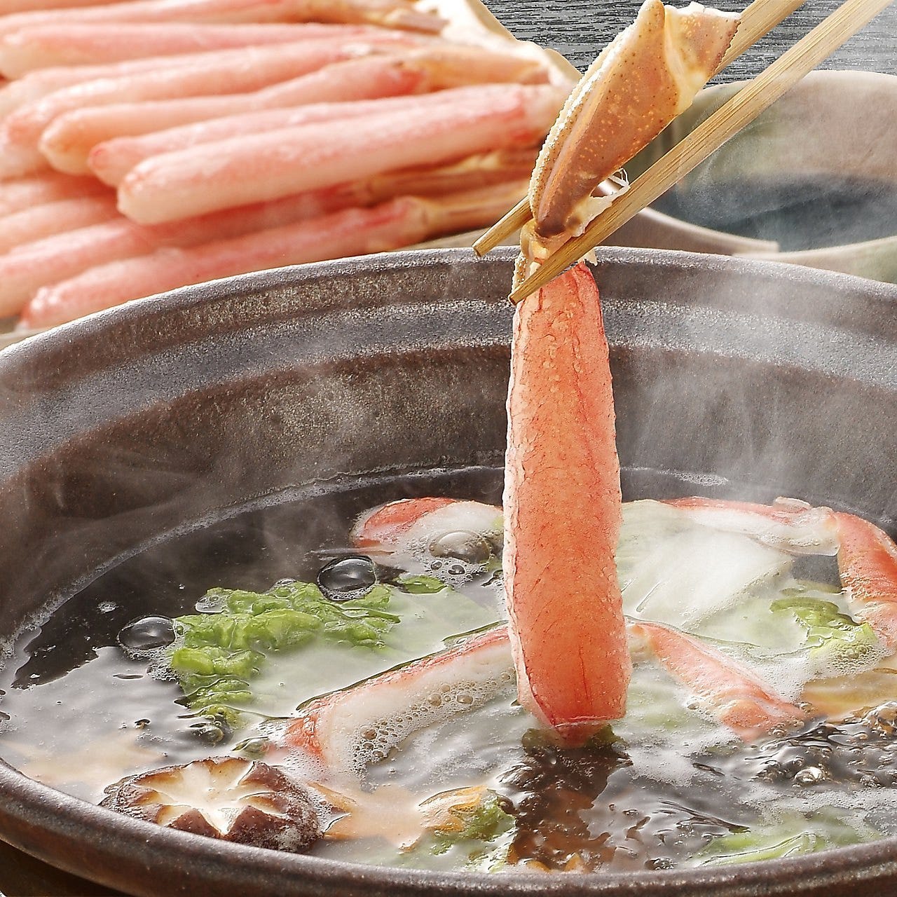 蟹と鰤しゃぶコース 3時間飲み放題付き全8品5 500円の詳細 個室 創作料理 和食居酒屋 金沢商店 金沢片町店 金沢 居酒屋 ぐるなび