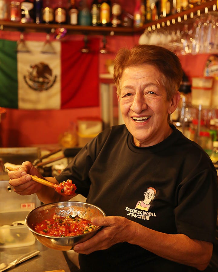【送料込】【値下げ】El Nopal メキシカンレストラン 看板 /ヴィンテージ メキシカンバル TACOS EL NOPAL （タコスエルノパル）十三 - 本場