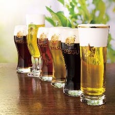 自慢の生ビールは全7種類！