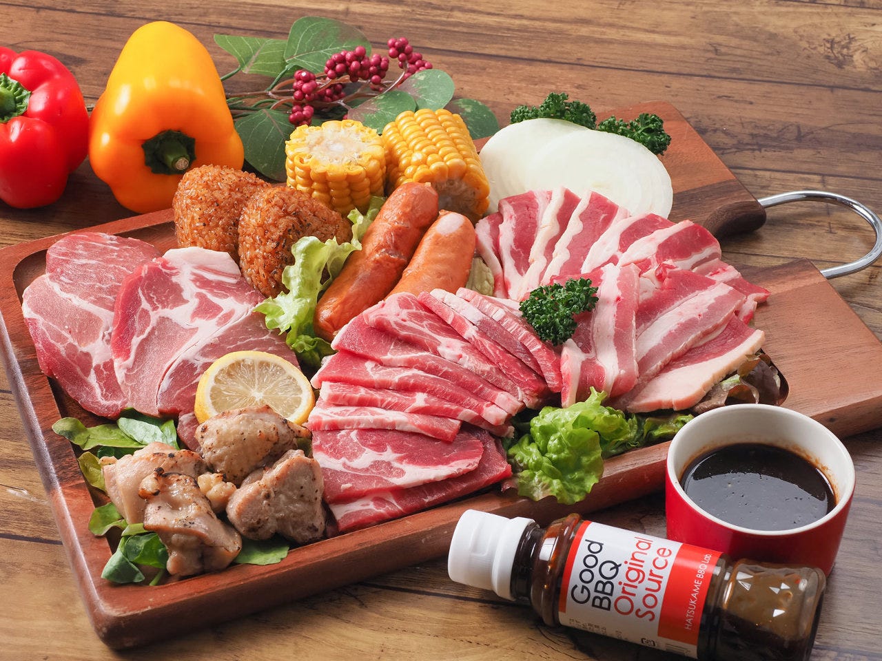 Good BBQ 大泉緑地 コース：定番手ぶらBBQ！『オリジナルBBQセット