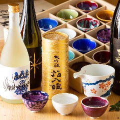 全てのコースで＋2200円（税込）で飲み放題もお付けできます
