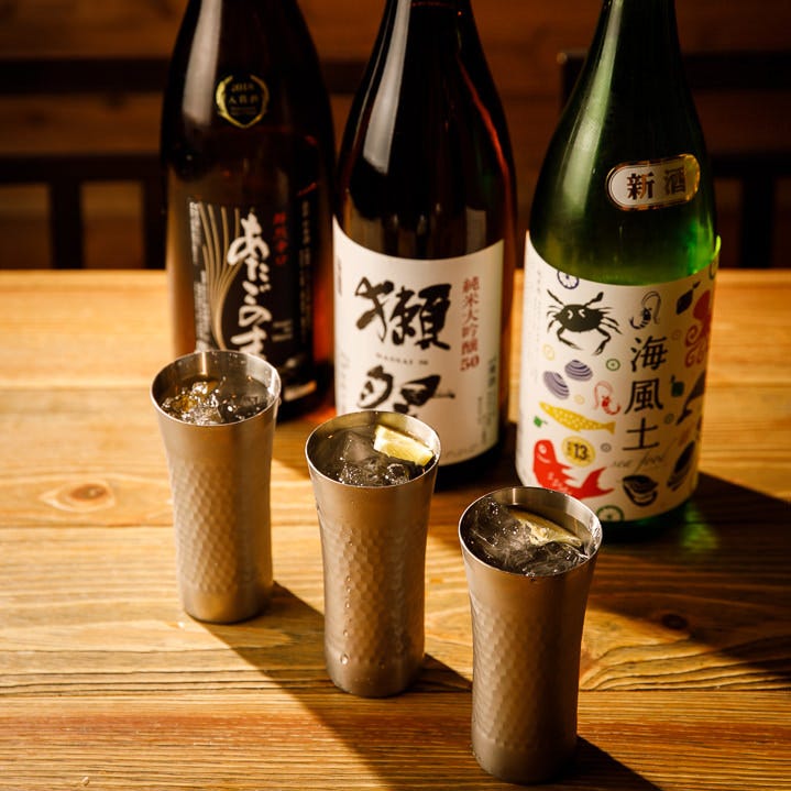 よんぱち自慢の日本酒をカジュアルに愉しむ「日本酒ハイボール」