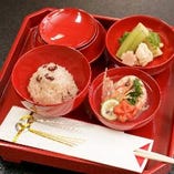 【お食い初めプラン】食べ初め膳（祝い鯛 付き）
