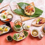 【ちらし寿司ケーキ付き】七五三お祝い懐石プラン（大人４名＋子供１名）