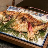 【お食い初めプラン】食べ初め膳（祝い鯛 付き）