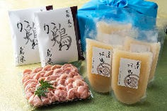 【通販お勧め商品】京の水炊きセット～名物『活鶏水煮』 ◆華セット 4人前