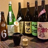 日本酒にもかなり力をいれていて好評頂いております！