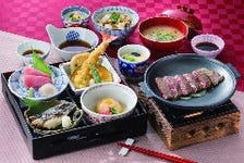 松花堂弁当（サーロインステーキ付き）