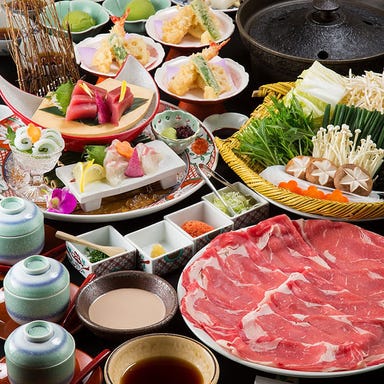 しゃぶしゃぶ 日本料理 木曽路 博多駅南店_しゃぶしゃぶと日本料理の見事な調和