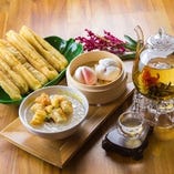 中華薬膳効果のある中国茶＆デザートで締めるのもオススメ