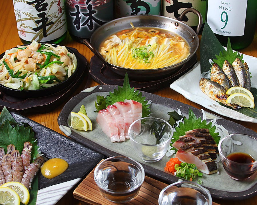 鰆の食べ比べ 牡蠣 蒜山焼きそばなど 岡山のうまいもん満喫コース 全11品 飲放付5000円の詳細 岡山居酒屋 個室 がってん八兵衛 岡山駅前店 岡山市 居酒屋 ぐるなび