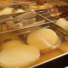 刺身や串もの、おでん…メニューも豊富で飽きさせません！