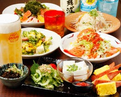 沖縄料理＆ドリンク満足できるコースをご用意しております！！