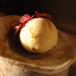 安納芋のアイスクリーム
