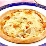 六甲山牧場特製季節のピザ