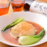 あわびのオイスターソース煮込み