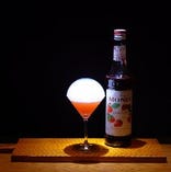 イチゴと桃のノンアルコールカクテル