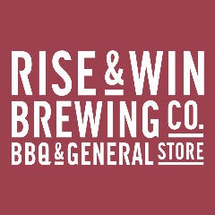 RISE＆WIN Brewing Co．BBQ＆General Store