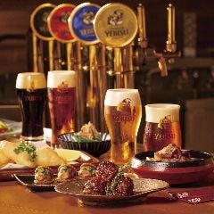 ヱビスと逸品料理のマリアージュをお楽しみ下さい