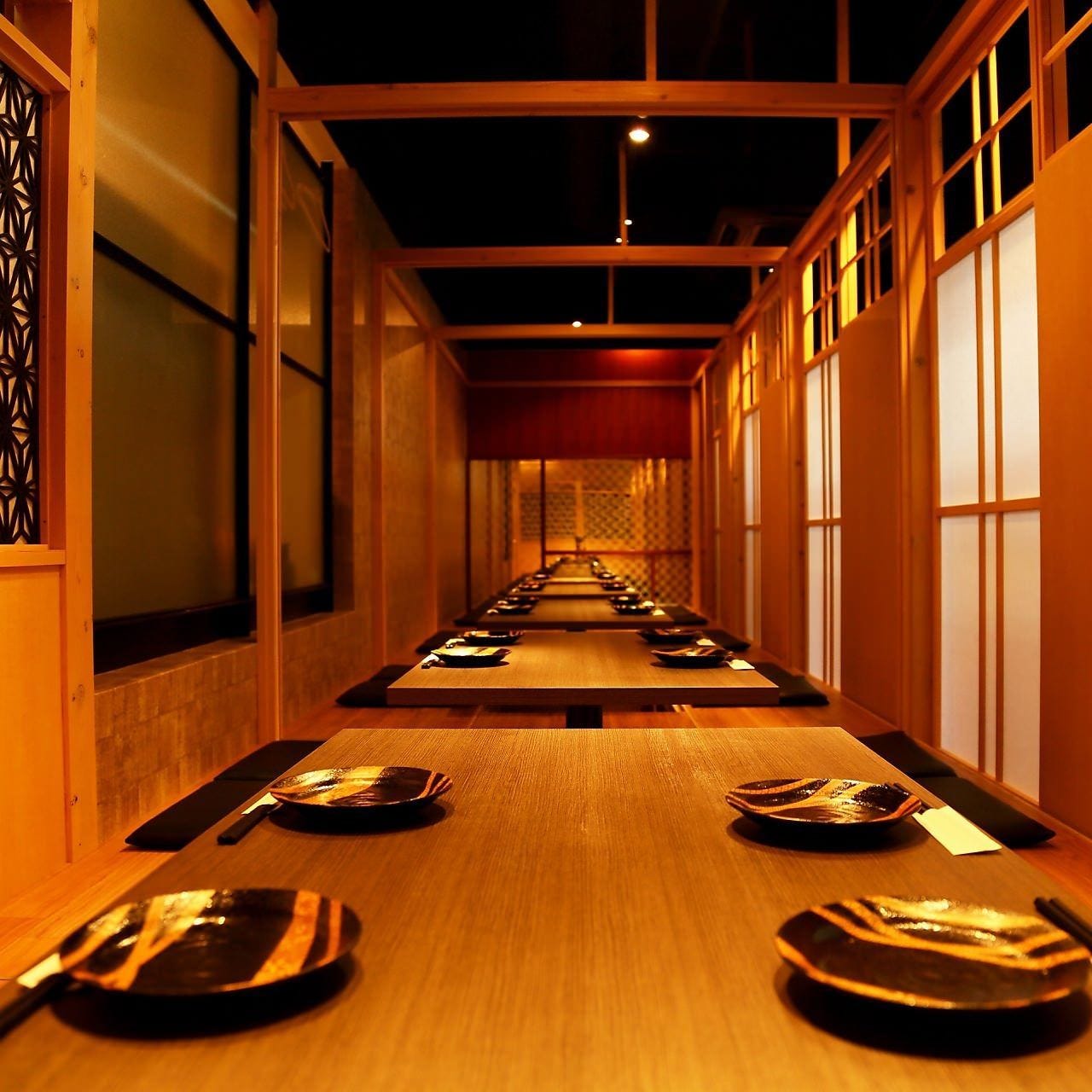 なんばパークス 居酒屋 個室 デート