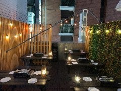 肉と海鮮のビアガーデン 新宿BBQテラス バリガーデン TOKYO