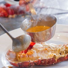 LUNCH　◆D&Eacute;JEUNER SIGNATURE◆　活伊勢海老と厳選国産牛雌牛のシグネチャーランチ　15,000円