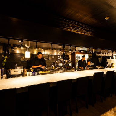 和牛 To 釆菜 更井酒店WAGYU TO BANSAI sarai syuten_カウンター