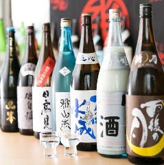 日本酒20種類以上！