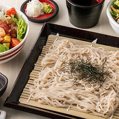 麓屋 京王プラザホテル_蕎麦の一番粉だけを使用した風味豊かな、自慢のお蕎麦をどうぞ