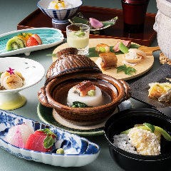 素材が引き立つ、繊細な味付けのお料理をお愉しみください。