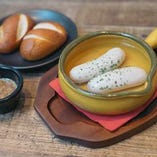 ヴァイスヴルスト/Weisswurst (boiled white sausage)
