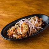 小エビとキヌアのトマトタブレ/Shrimp & Quinoa Tomato Taboule
