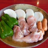 菜彩鶏BBQ