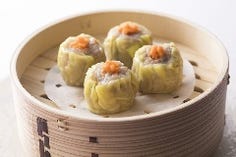 蟹の内子のせシュウマイ