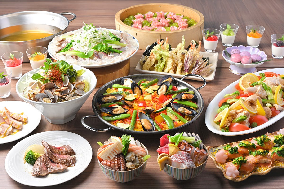 ☆平日ランチ限定60分制コース☆特別価格 【The HARBOR ランチ