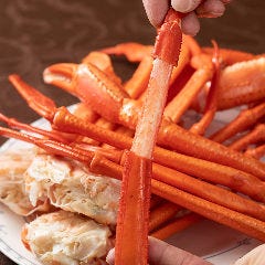《その1》紅ズワイ蟹が食べ放題！