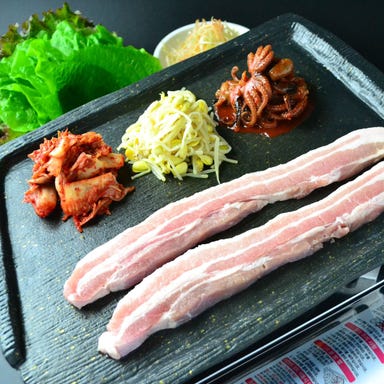 韓国料理 サムギョプサル 李朝園 生野店 メニューの画像