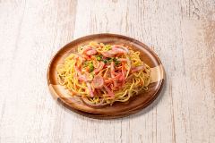 日本橋三越ビアガーデン グリルテラス日本橋_ハワイ風焼きそば～フライドサイミン～